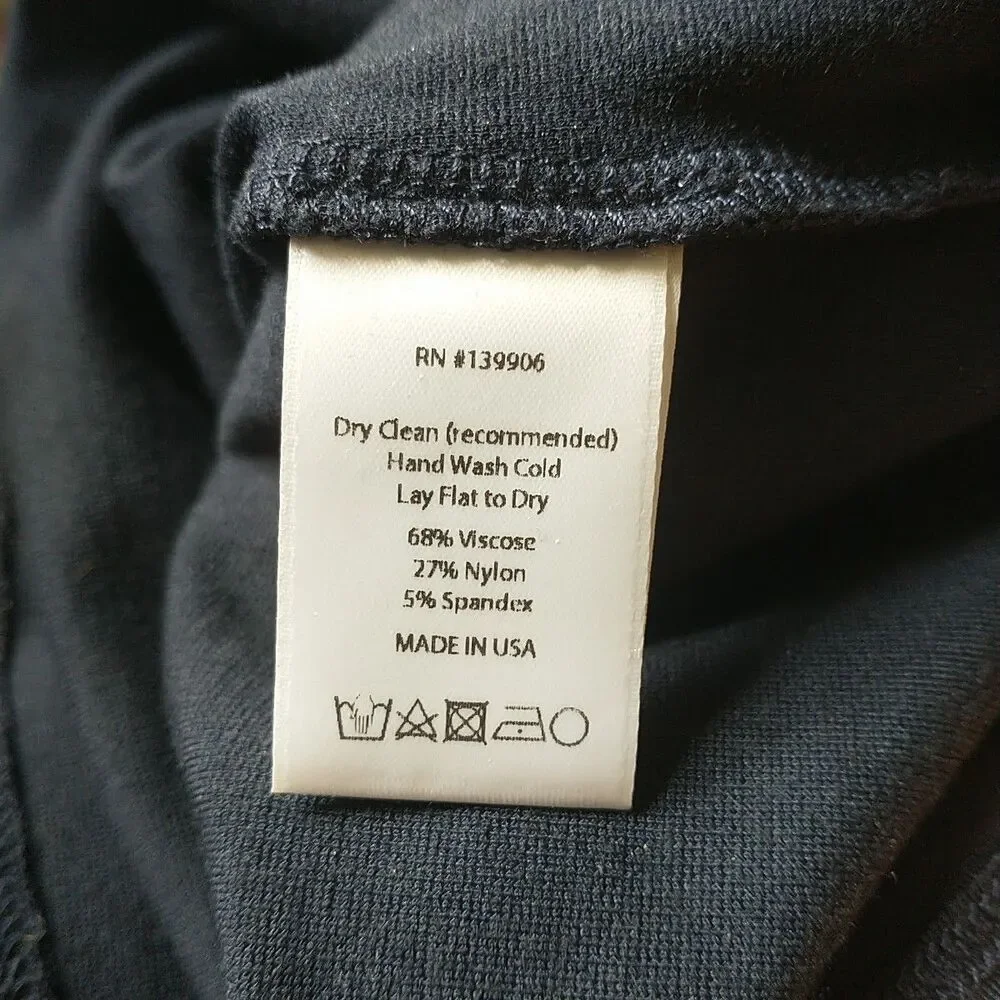 Ripley Rader T-shirt Top Womens 2 Navy Blue Short Sleeve Cotton Capsule*READ - Picture 5 of 9